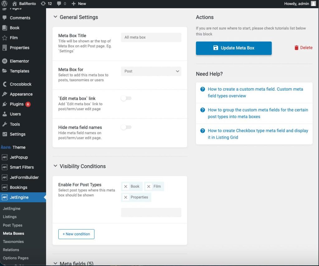 JetEngine Dynamic Listings in WordPress